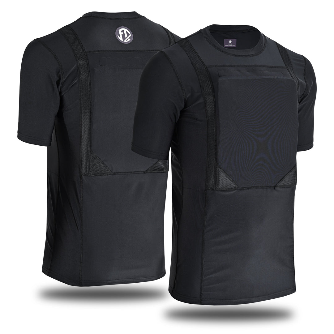 Concealed body Soft Armor T Shirt