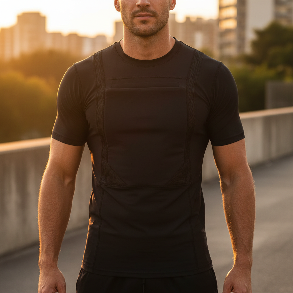 Concealed body Soft Armor T Shirt