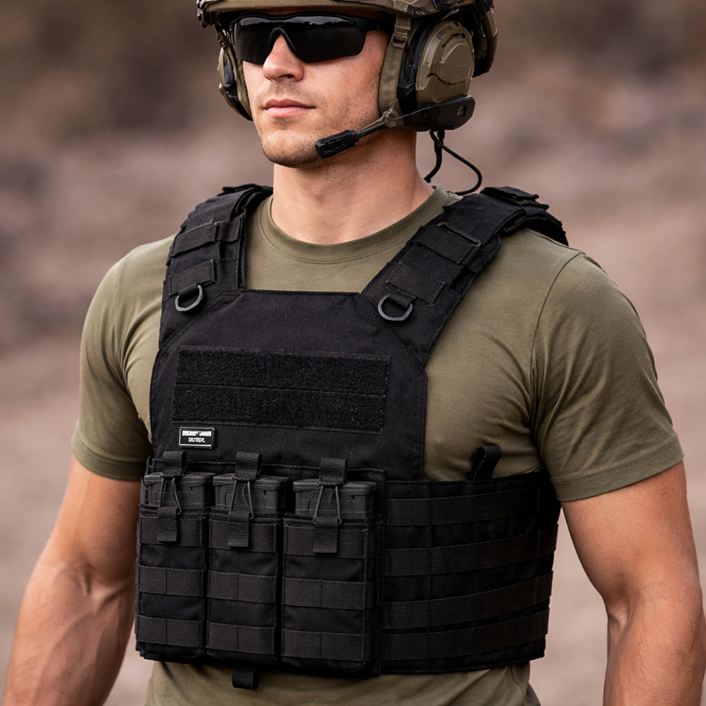 Dual Guard Carrier With Side Protection - Fits Xs to 3xl